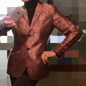 Oscar de la Renta brocade jacket